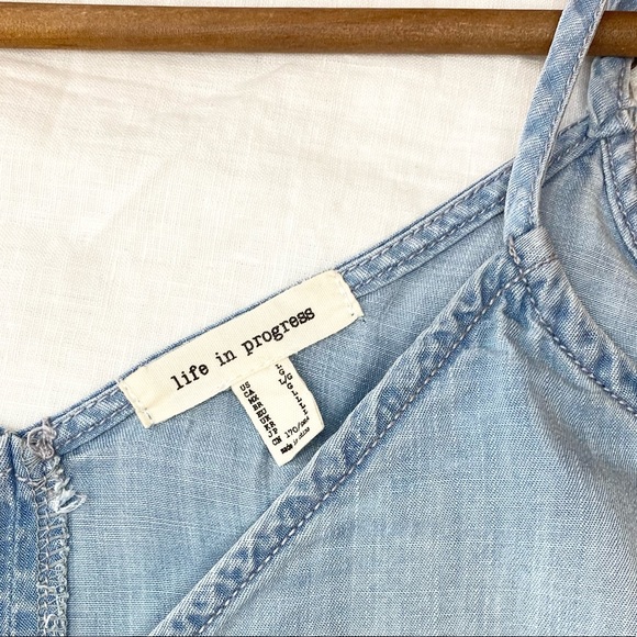 Life In Progress Denim Tank - Picture 6 of 8